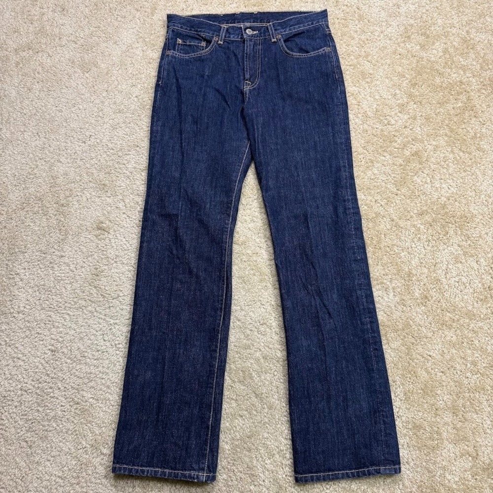 Lucky Brand Women's Straight Leg Jeans - Indigo Blue Denim